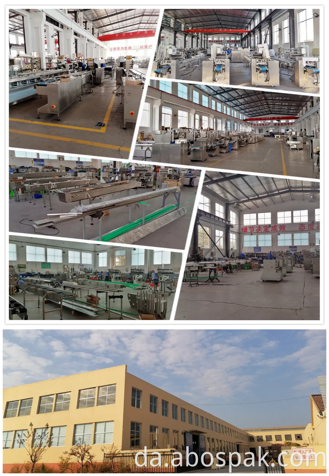 Qingdao Bostar Frugt Coconut Multi-Function Automatisk Vandret Servo krympefilm Shrink Indpakning Packing Machine med Tunnel